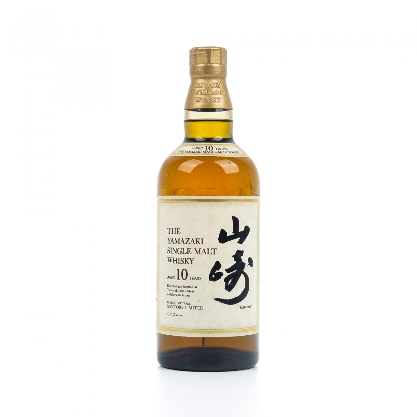山崎 10年 金花头 Single Malt