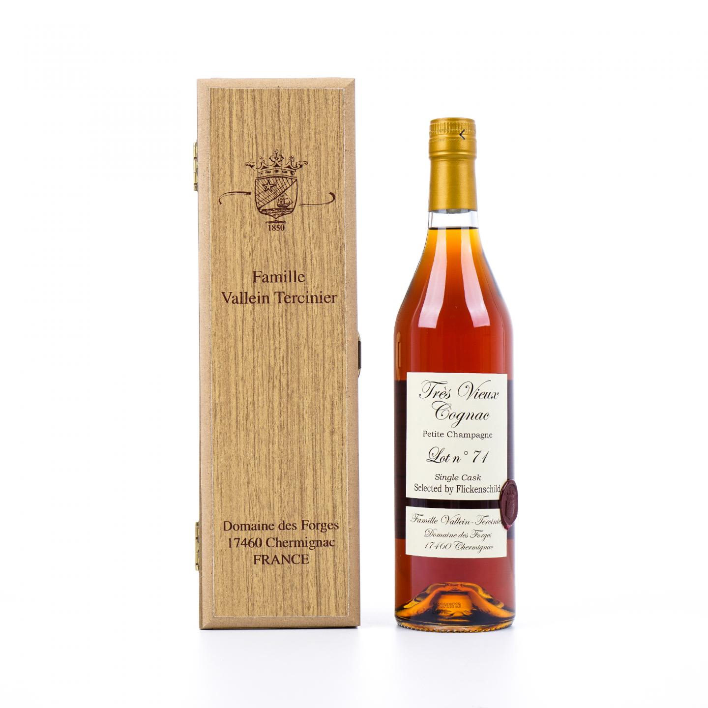 Vallein Tercinier 2024 干邑 单桶 Lot 71