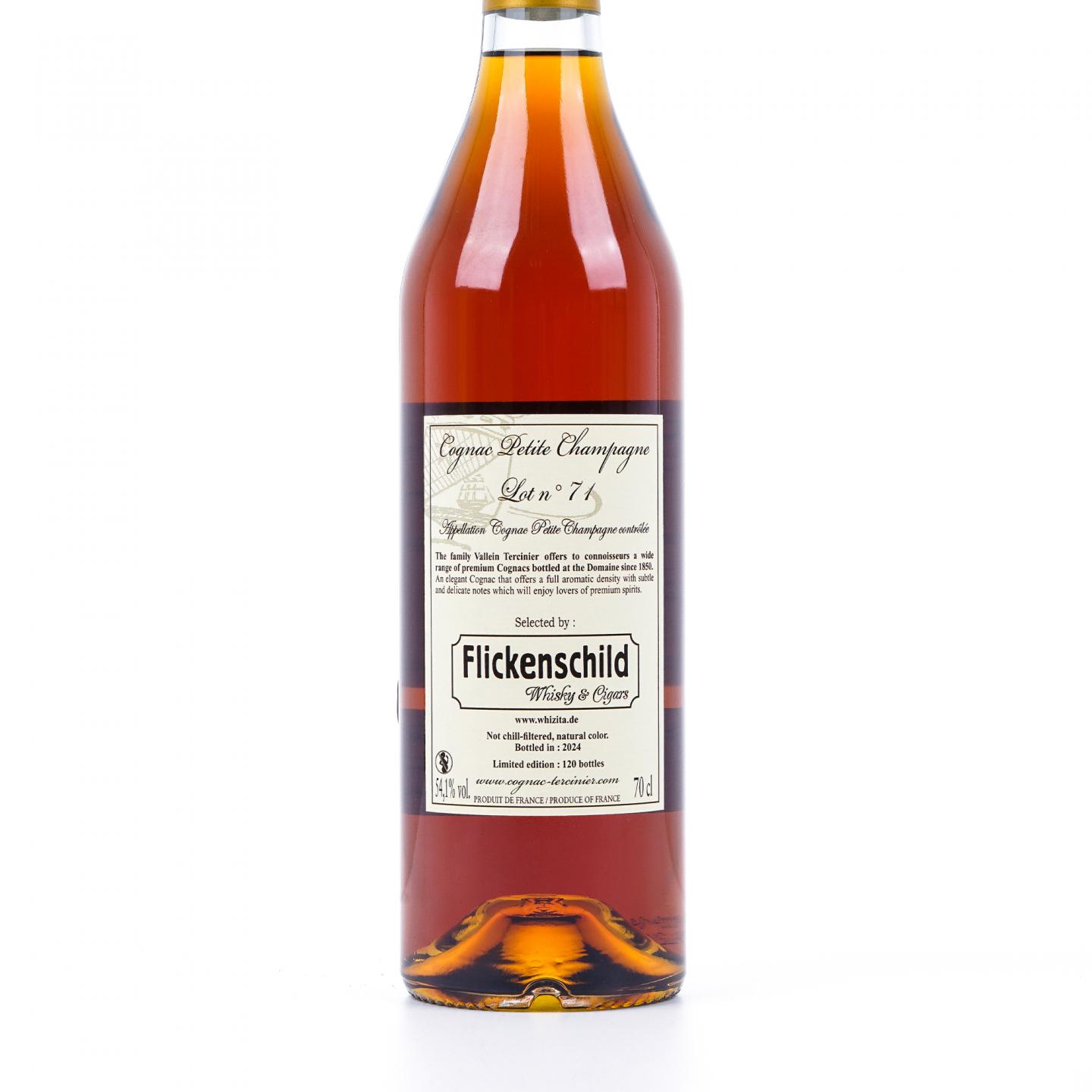 Vallein Tercinier 2024 干邑 单桶 Lot 71