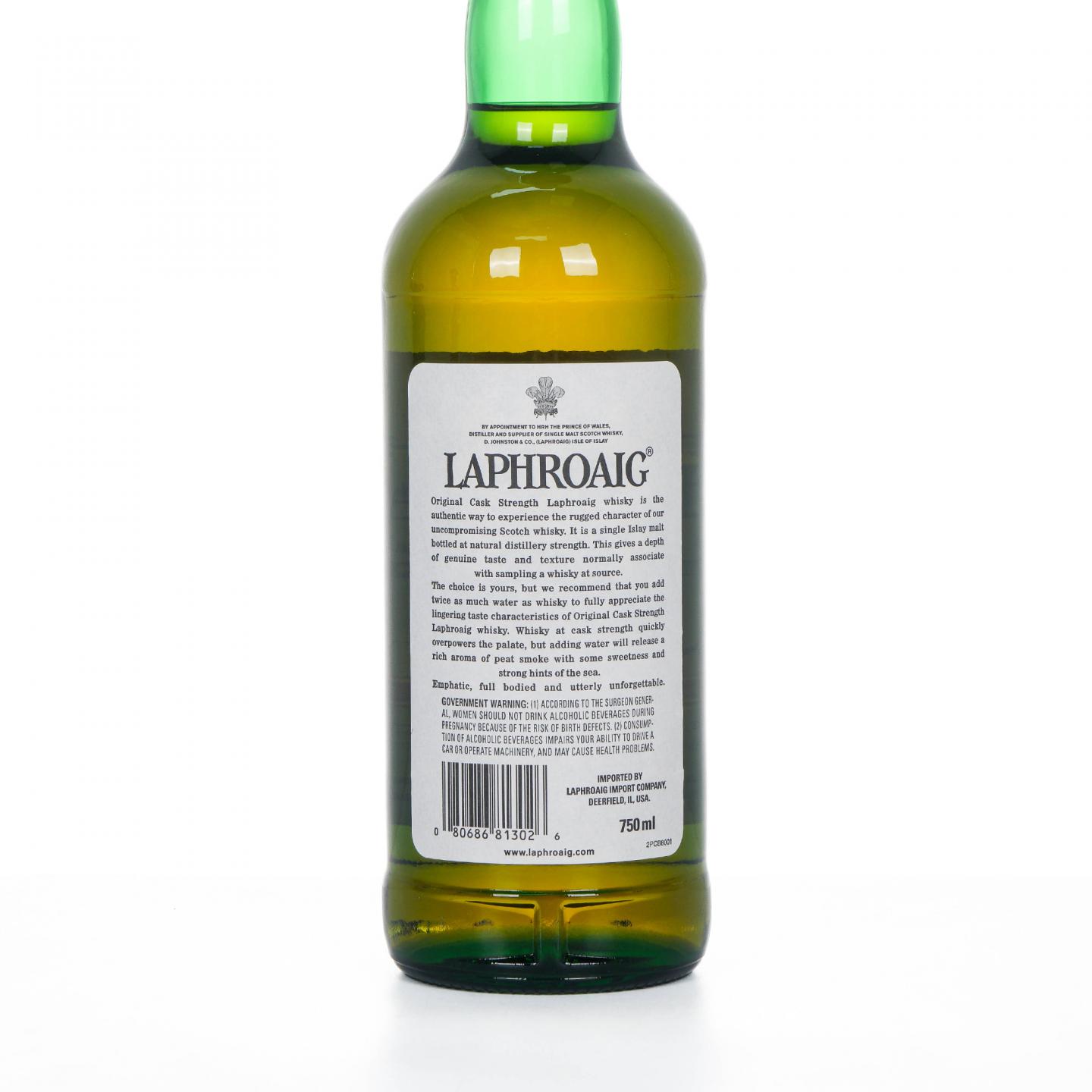 Laphroaig 拉弗格 10年 小红标 桶强 55.7%vol. 750ml