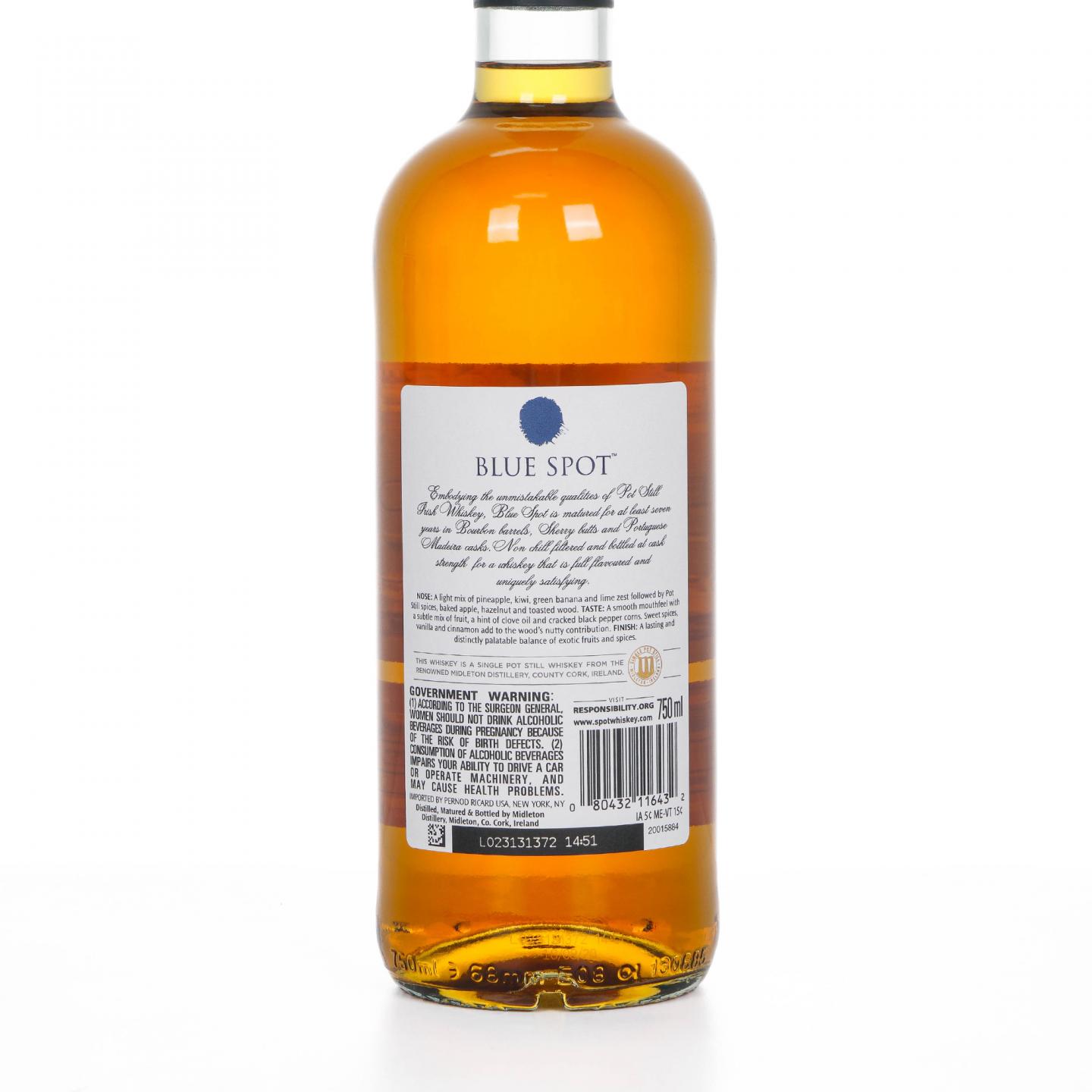 Blue Spot 7年 2020 桶强 单壶式 750ml