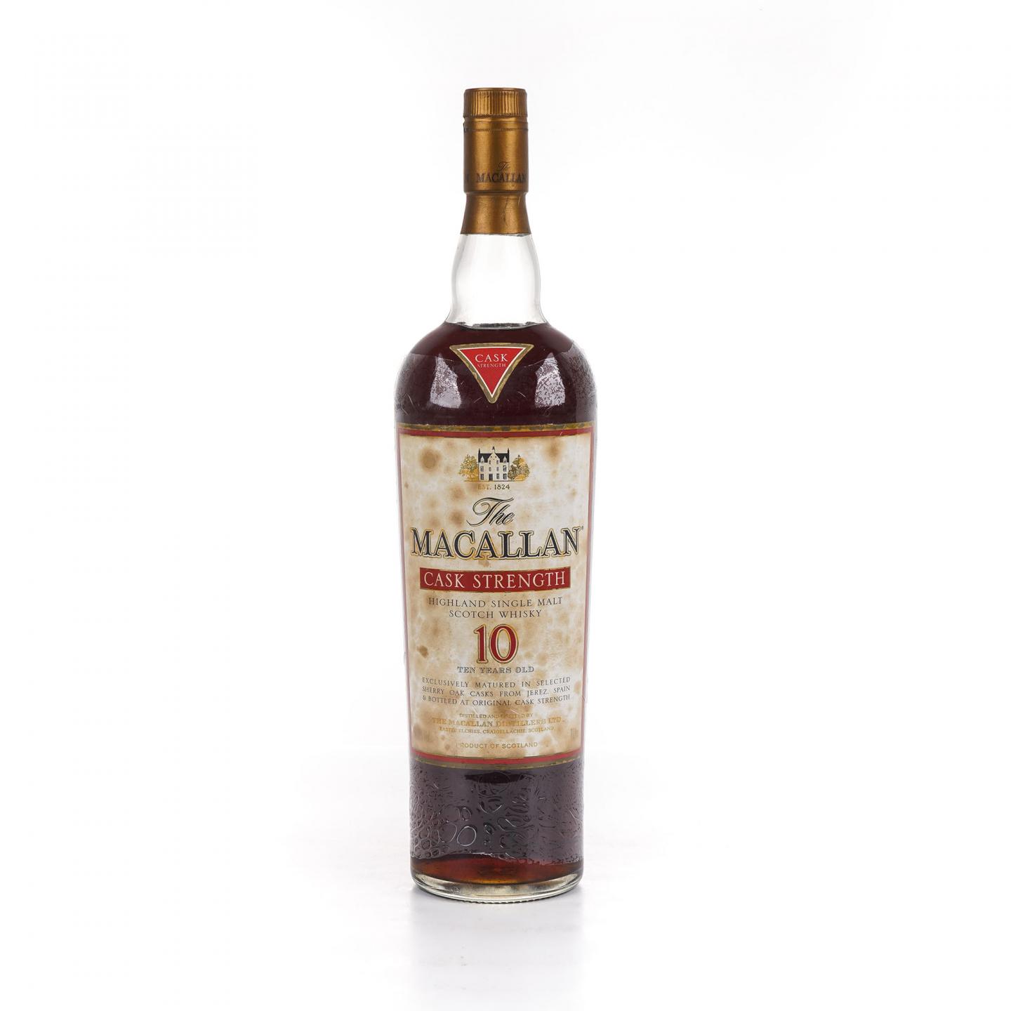 Macallan 麦卡伦 10年 桶强 1升装 58.2% 非原盒