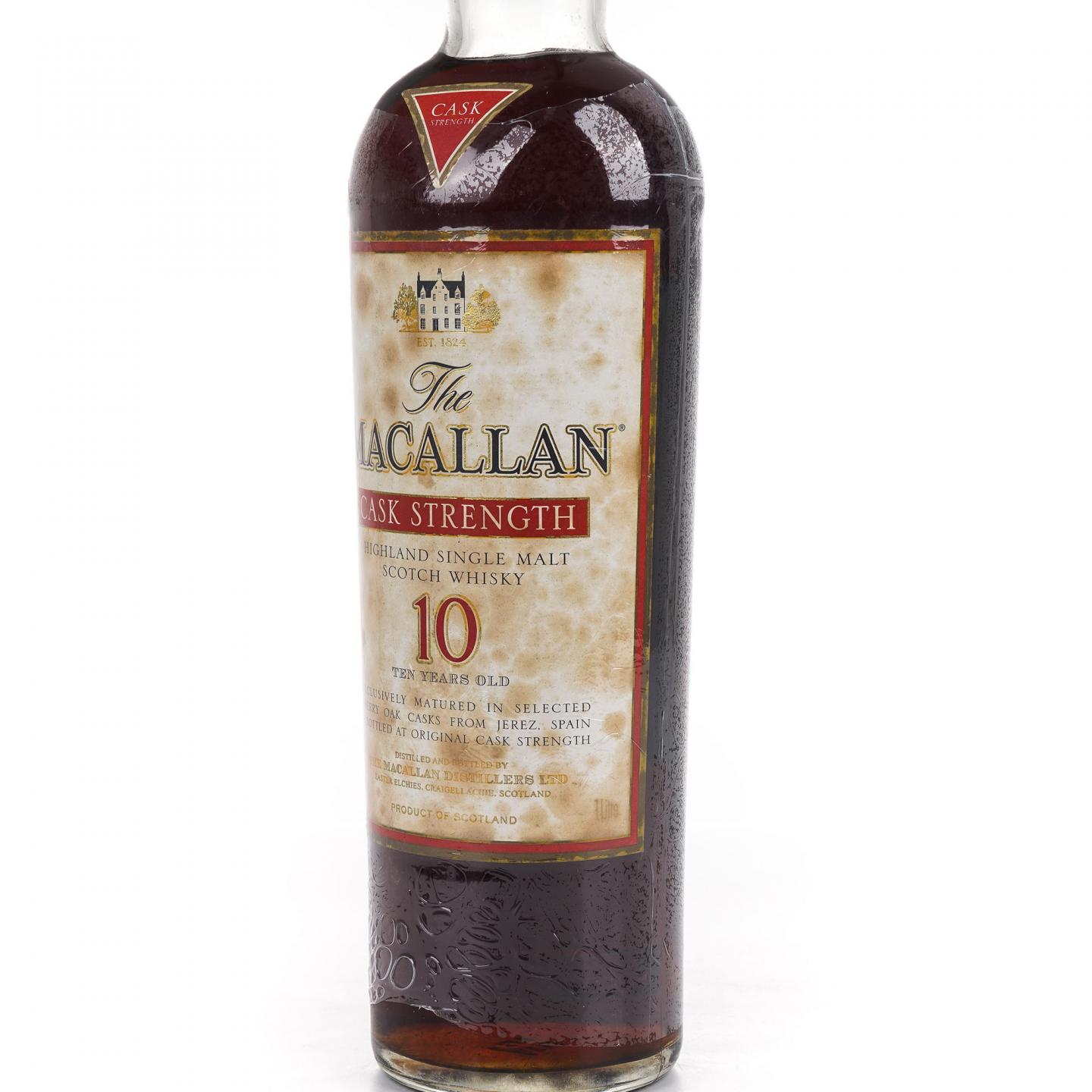 Macallan 麦卡伦 10年 桶强 1升装 58.2% 非原盒