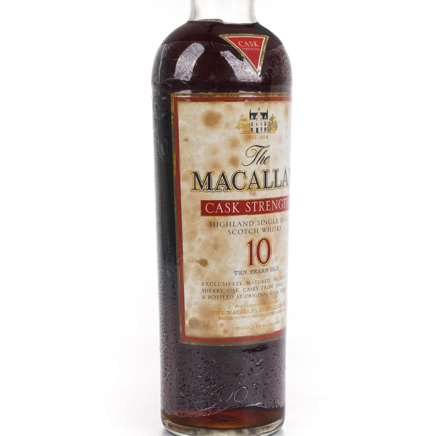 Macallan 麦卡伦 10年 桶强 1升装 58.2% 非原盒