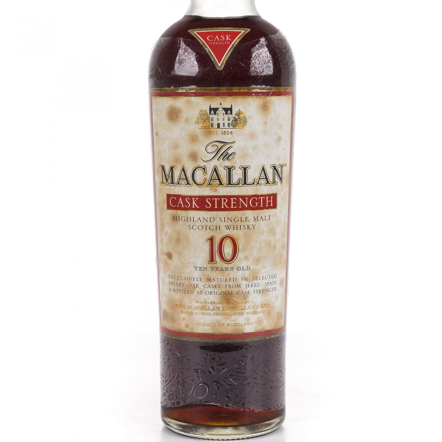 Macallan 麦卡伦 10年 桶强 1升装 58.2% 非原盒