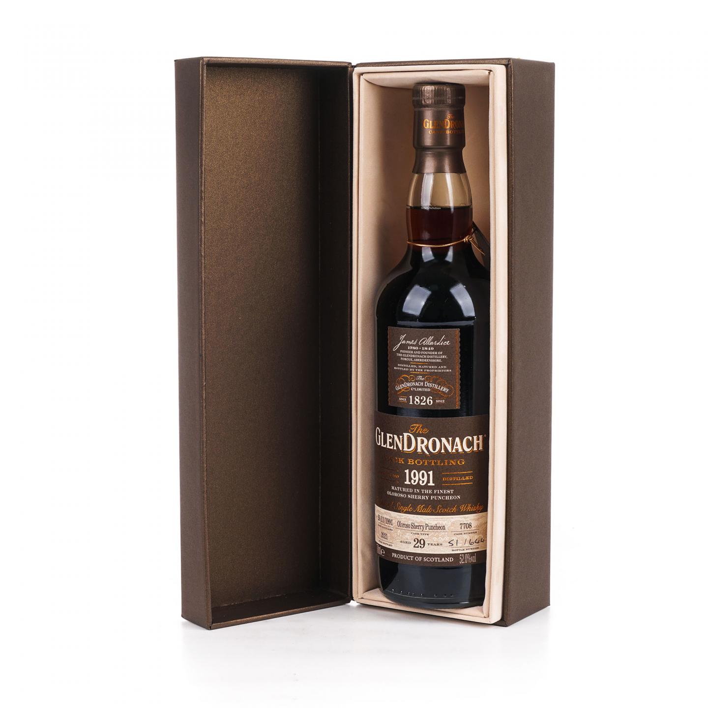 Glendronach 格兰多纳 29年 1991-2021 雪莉桶#7708