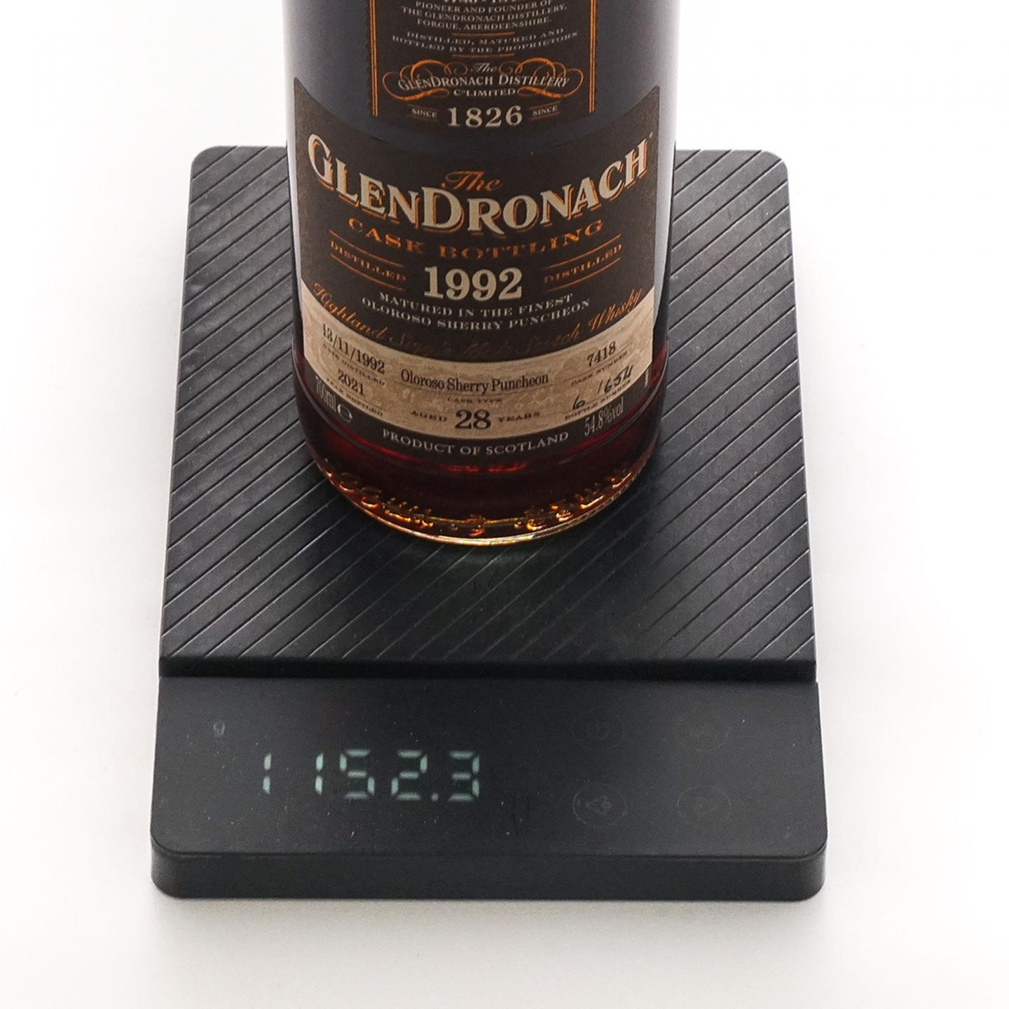 Glendronach 格兰多纳 28年 1992-2021 雪莉桶#7418