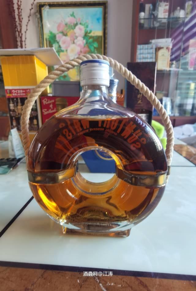 三得利.1981年神户港纪念 限定救生圈造型特级日本威士忌