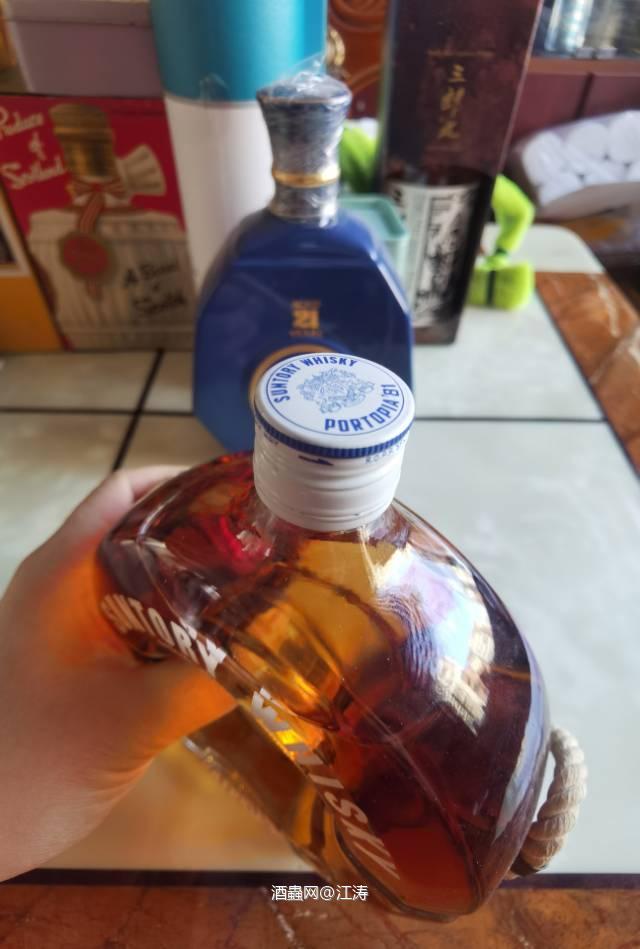 三得利.1981年神户港纪念 限定救生圈造型特级日本威士忌