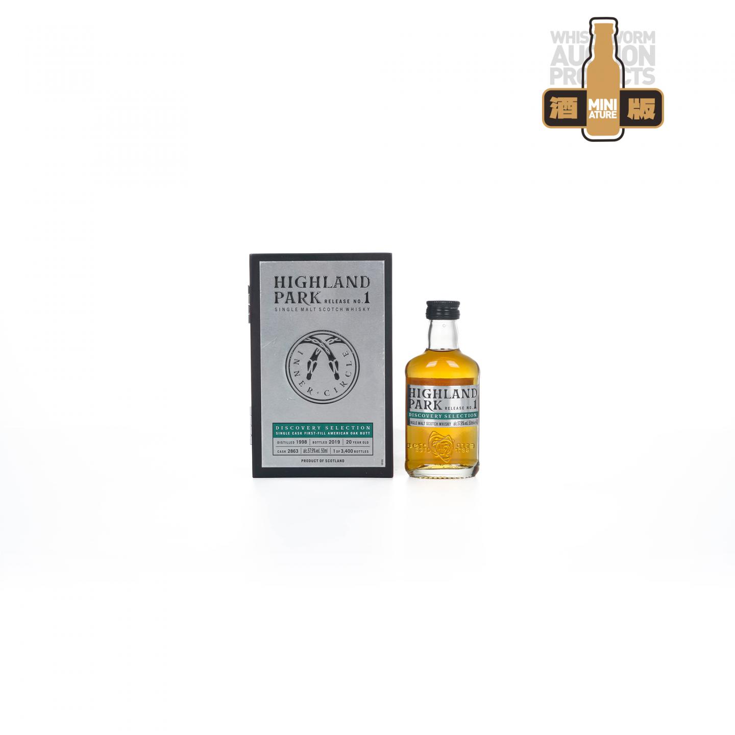 【酒版】Highland Park 高原骑士 20年 1998-2019 50ml