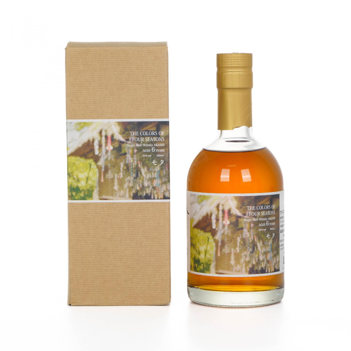 明石 6年 2015-2021 七夕 限定版 500ml