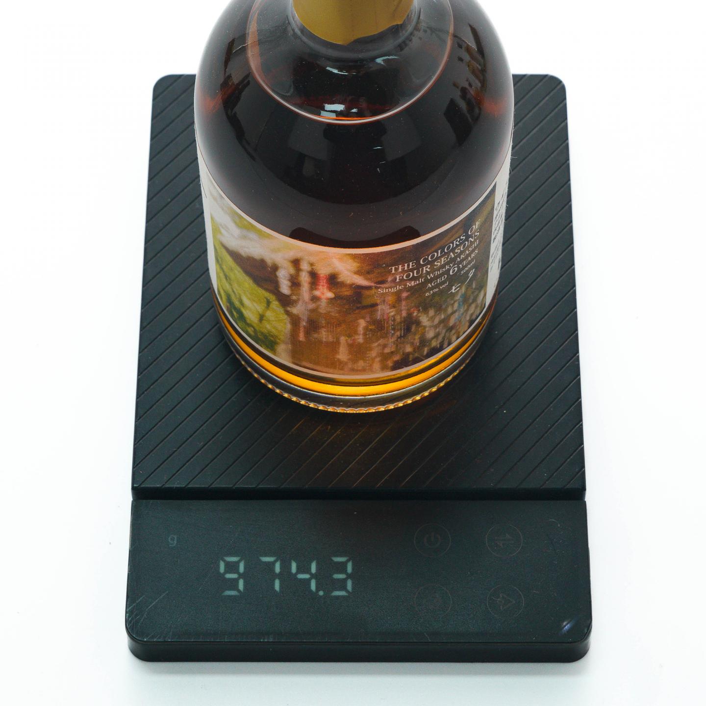 明石 6年 2015-2021 七夕 限定版 500ml