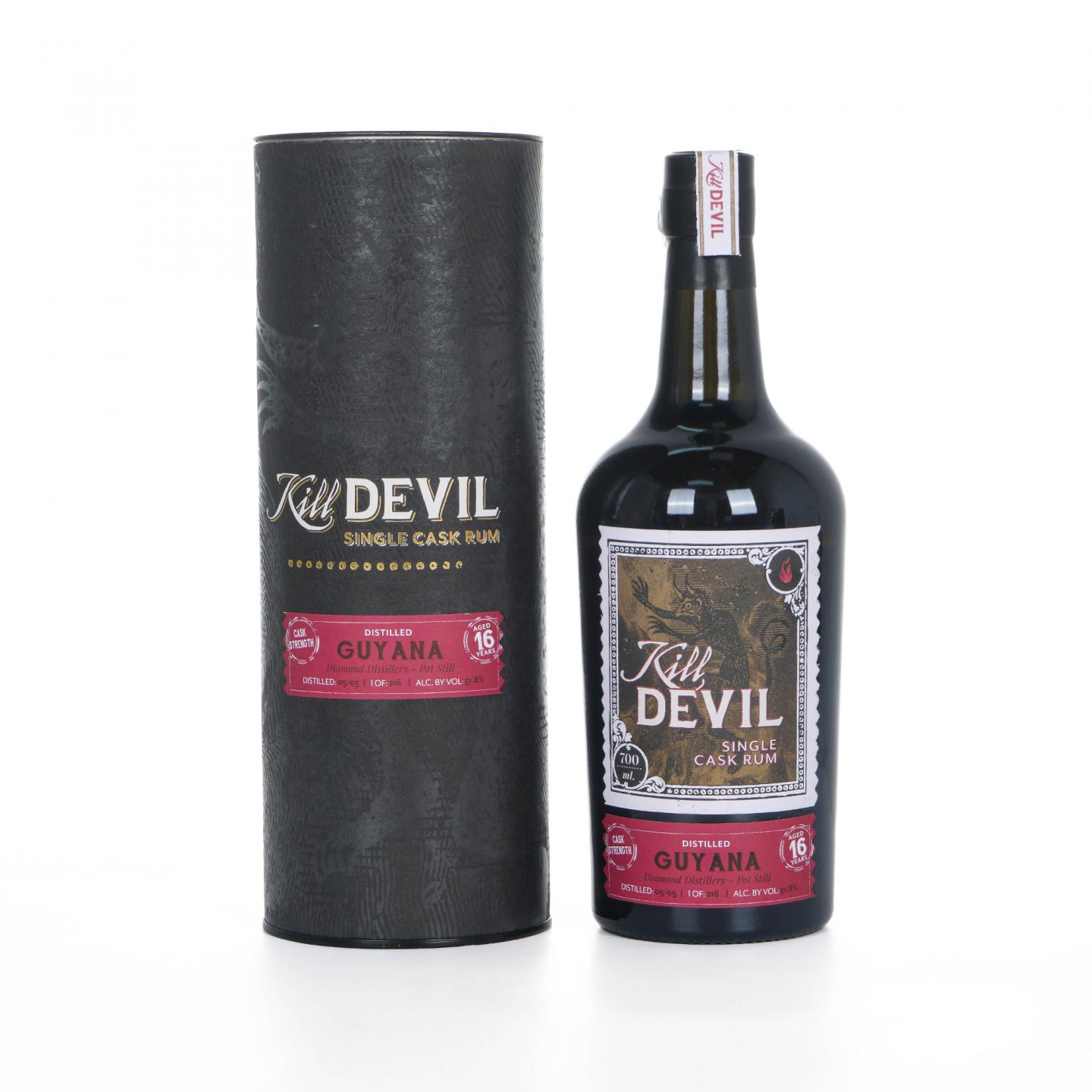 Diamond 钻石 16年 2005 Kill Devil 圭亚那单桶朗姆酒 桶强