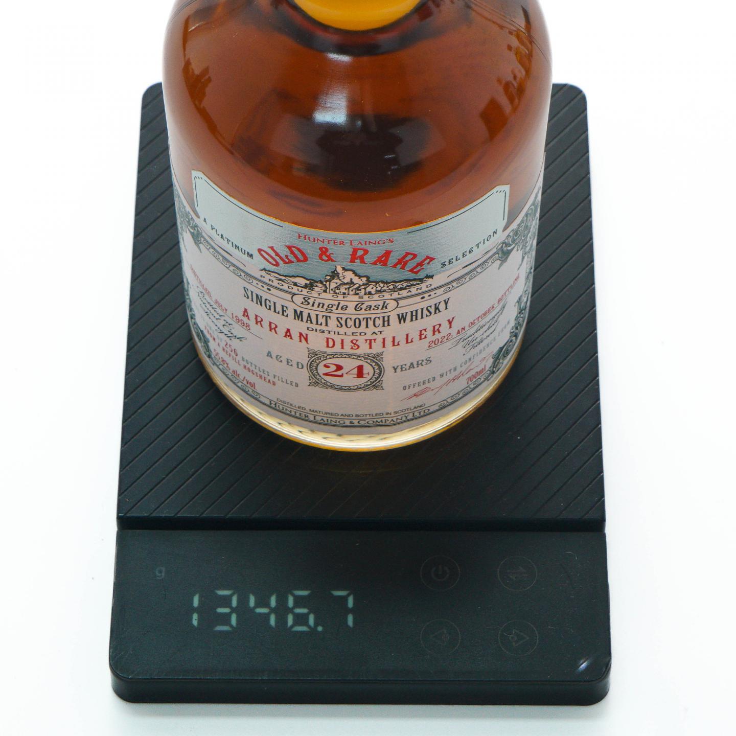 Arran 艾伦 24年 1998-2022 Old & Rare 单桶 HL