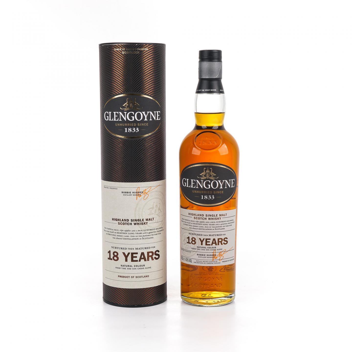 Glengoyne 格兰哥尼 18年 单一麦芽威士忌 43%Vol.