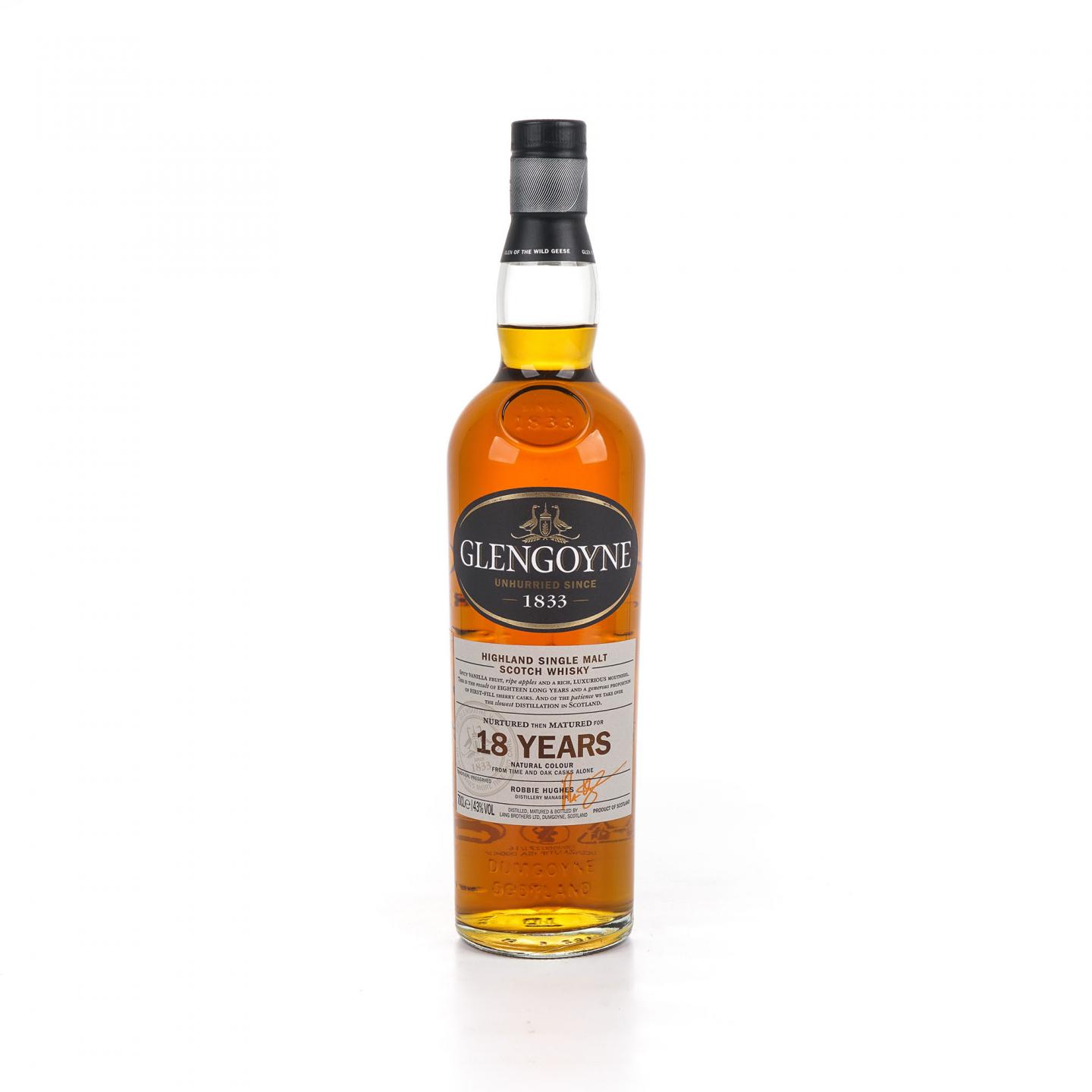 Glengoyne 格兰哥尼 18年 单一麦芽威士忌 43%Vol.