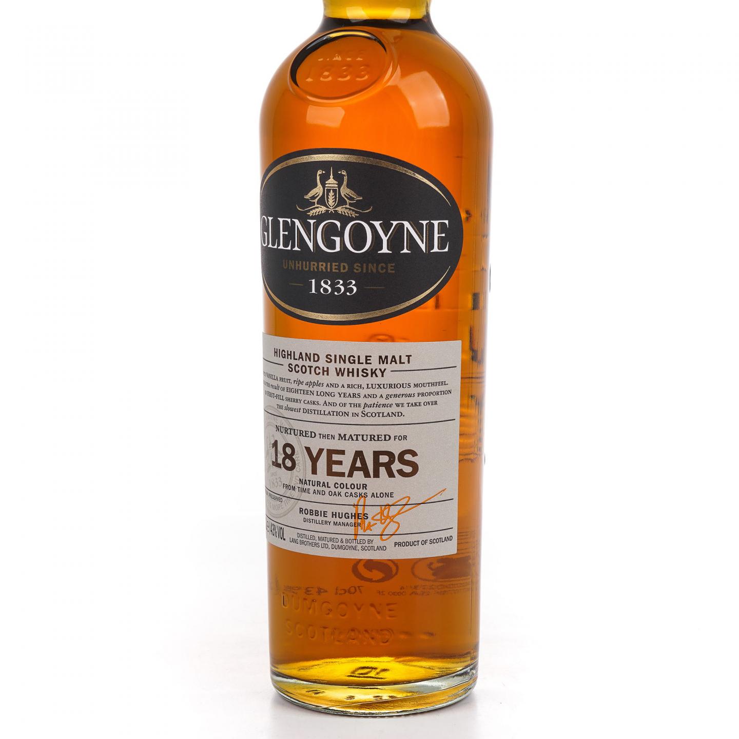 Glengoyne 格兰哥尼 18年 单一麦芽威士忌 43%Vol.