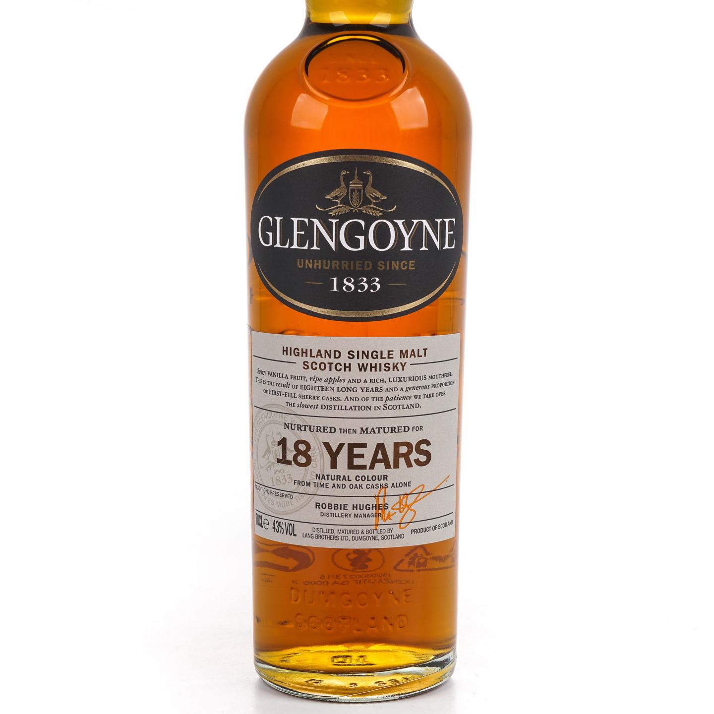 Glengoyne 格兰哥尼 18年 单一麦芽威士忌 43%Vol.