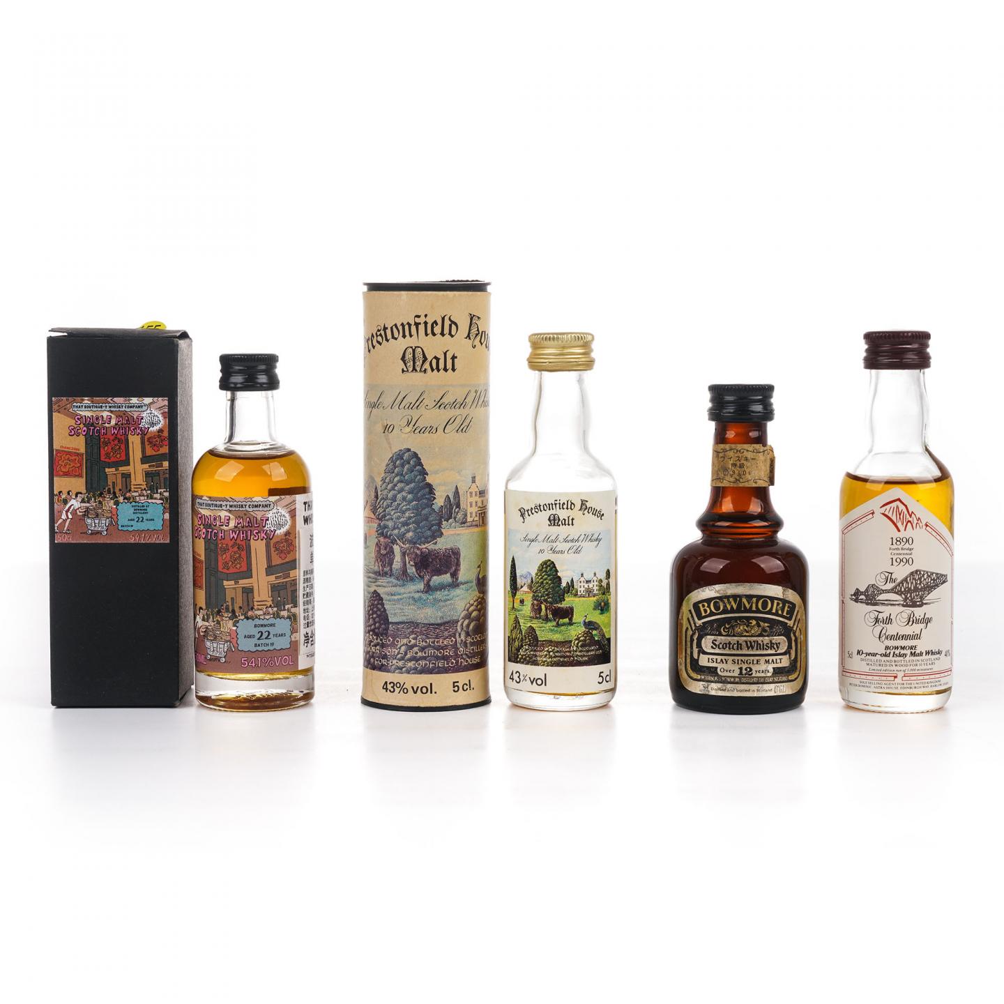 【酒版】波摩 漫画标/孔雀标/12年/10年 50ml* 4