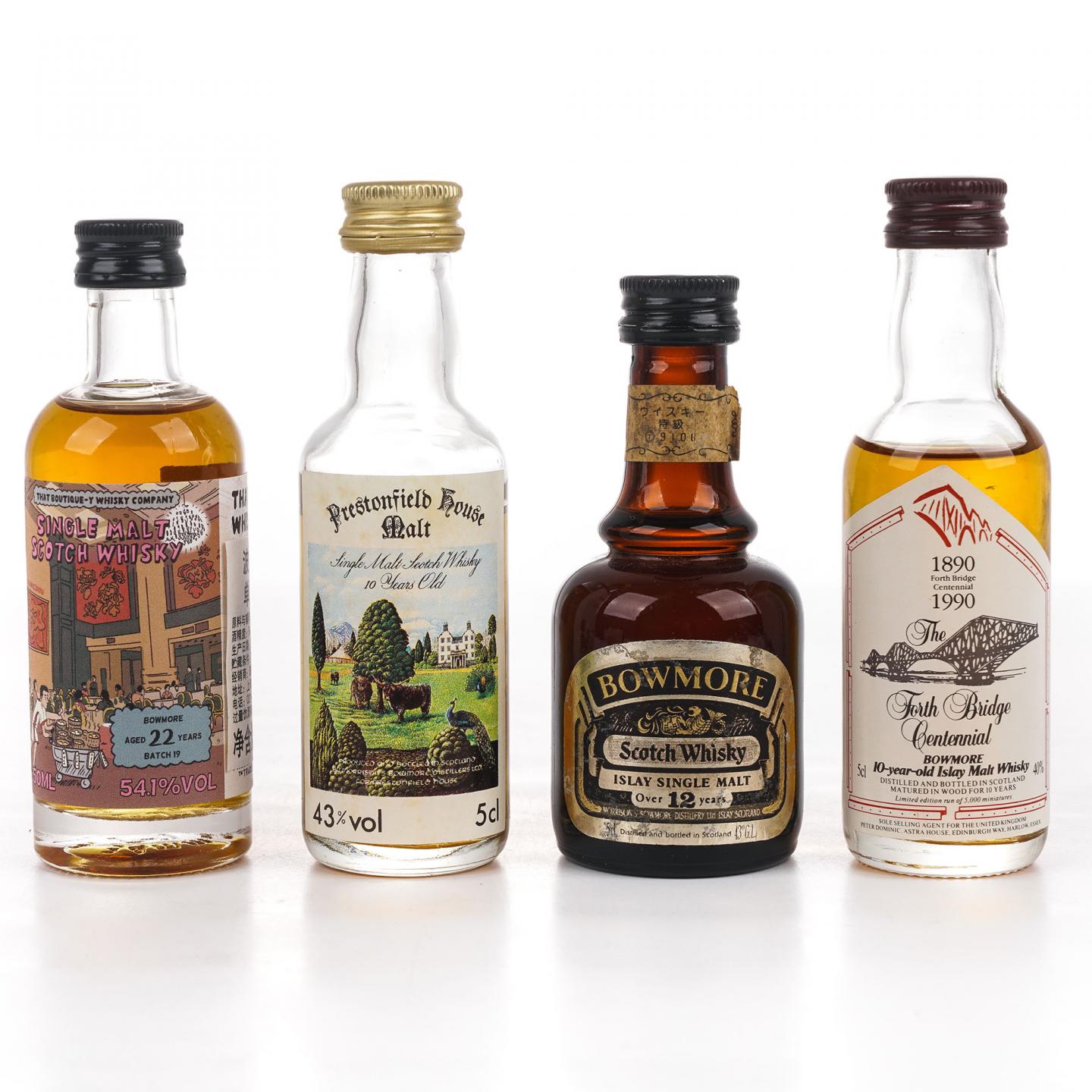 【酒版】波摩 漫画标/孔雀标/12年/10年 50ml* 4