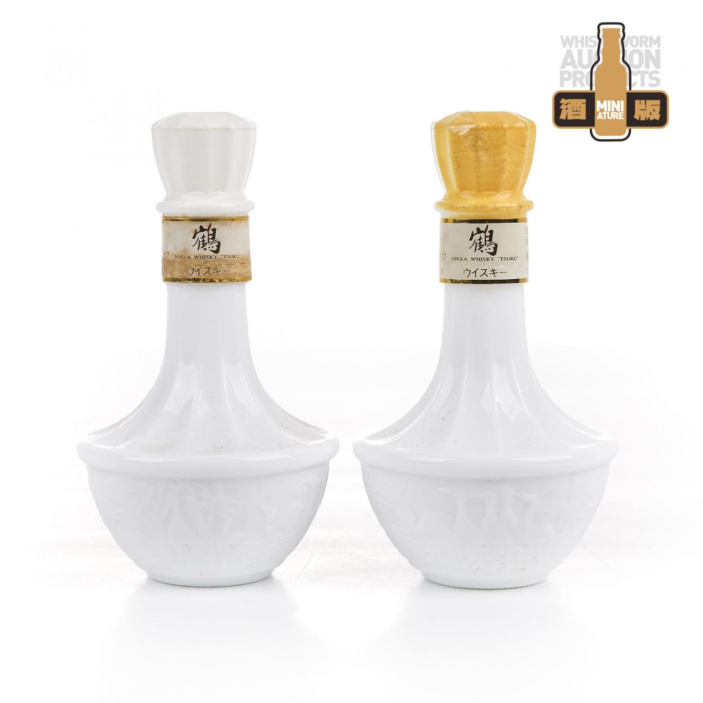 【酒版】Nikka 鹤 白瓷瓶 50ml*2