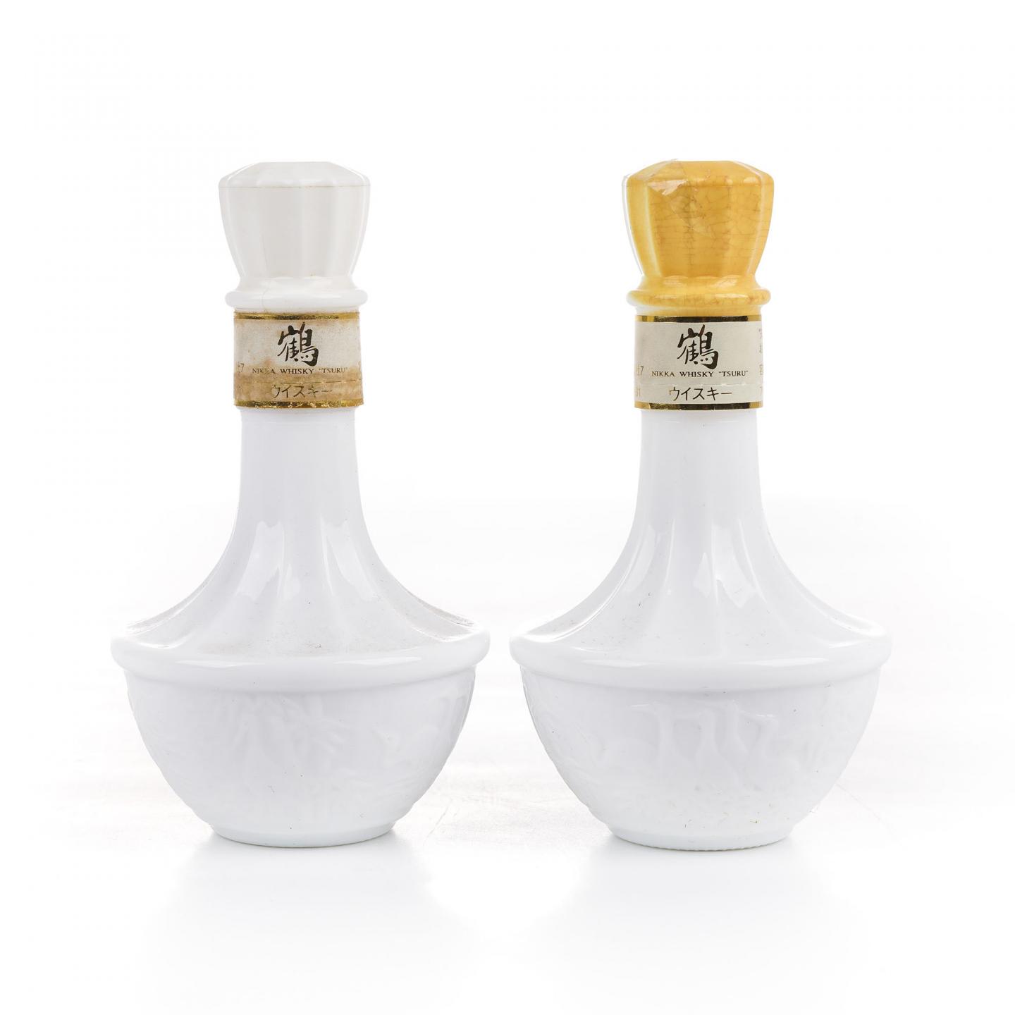 【酒版】Nikka 鹤 白瓷瓶 50ml*2