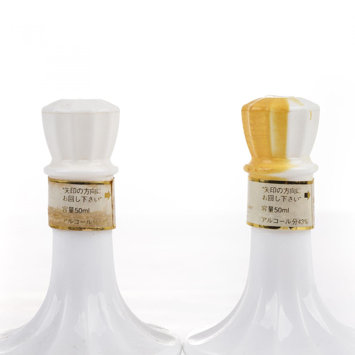 【酒版】Nikka 鹤 白瓷瓶 50ml*2