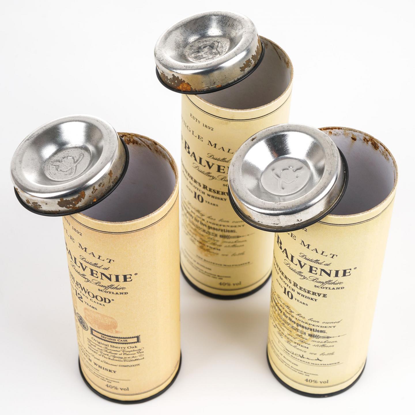 【酒版】Balvenie 百富 8/10/12/15年 5支组