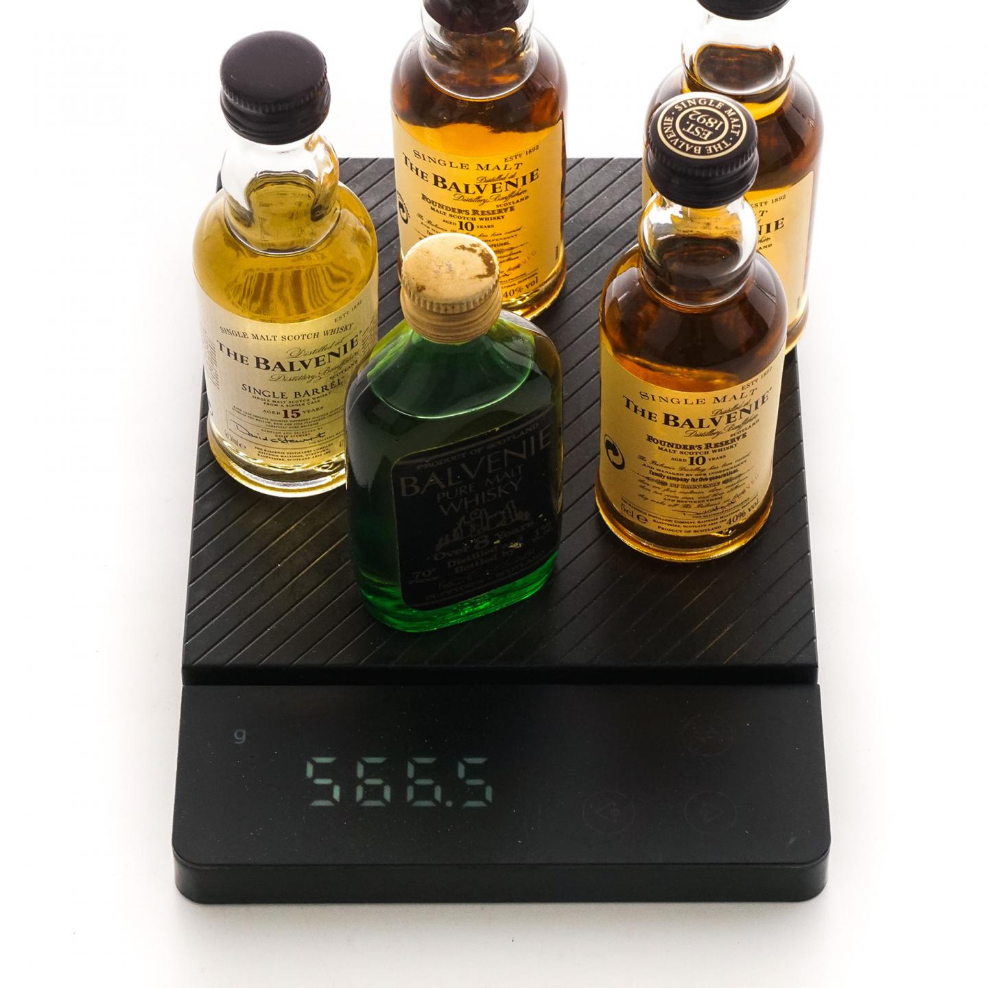 【酒版】Balvenie 百富 8/10/12/15年 5支组