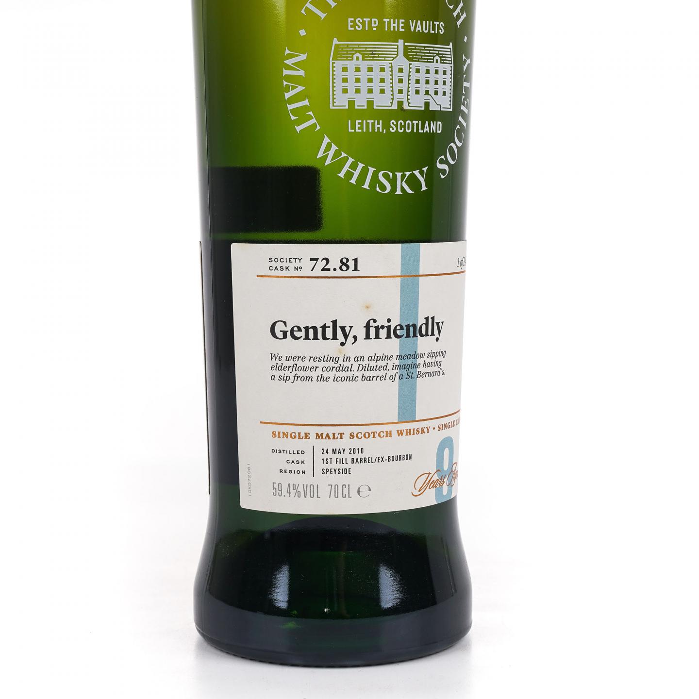 SMWS 72.81 弥尔顿达夫 9年 2010