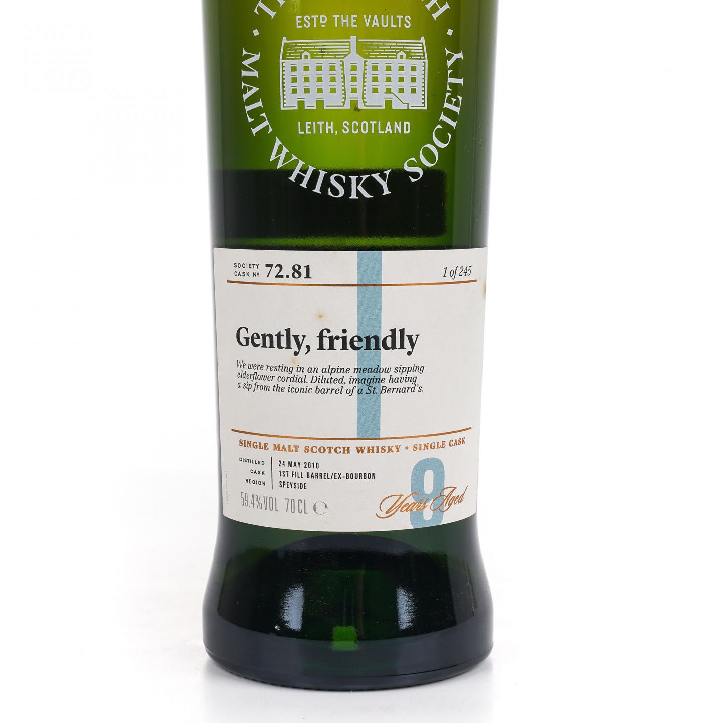 SMWS 72.81 弥尔顿达夫 9年 2010