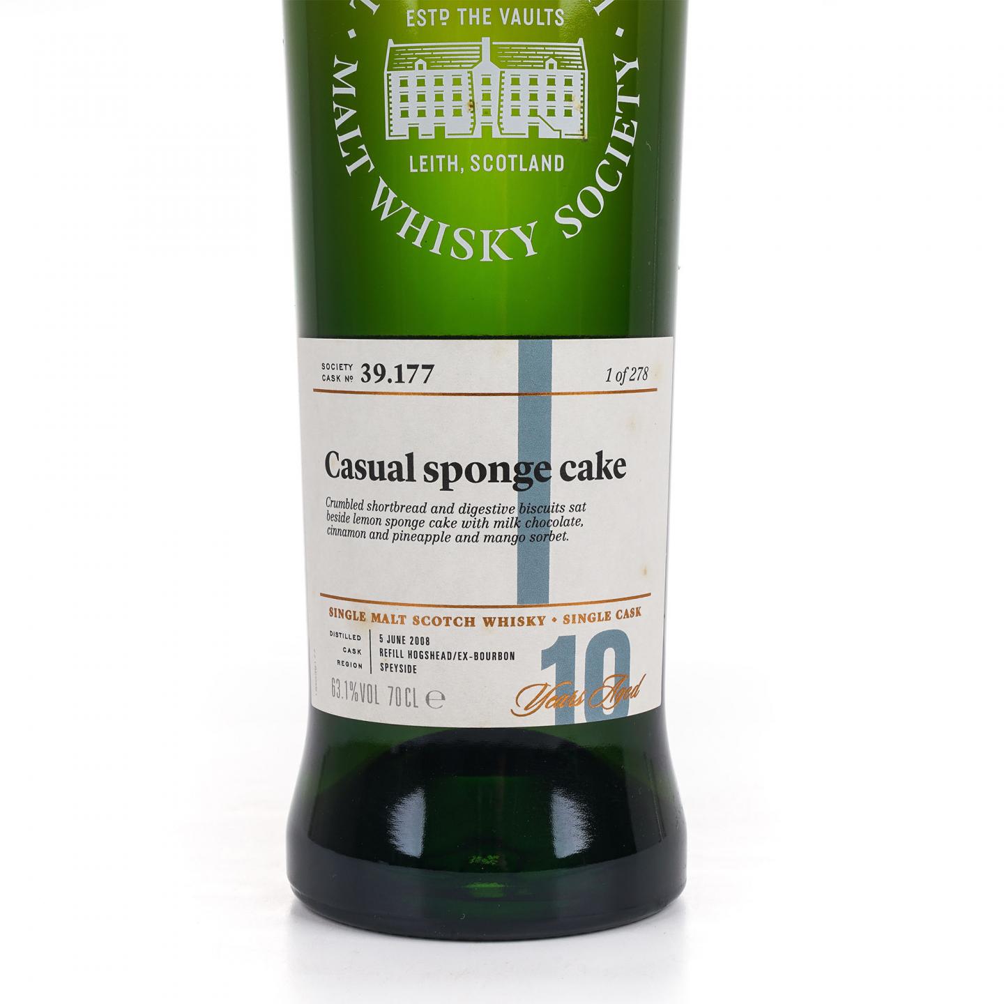 SMWS 39.177 林可伍德 10年 2008