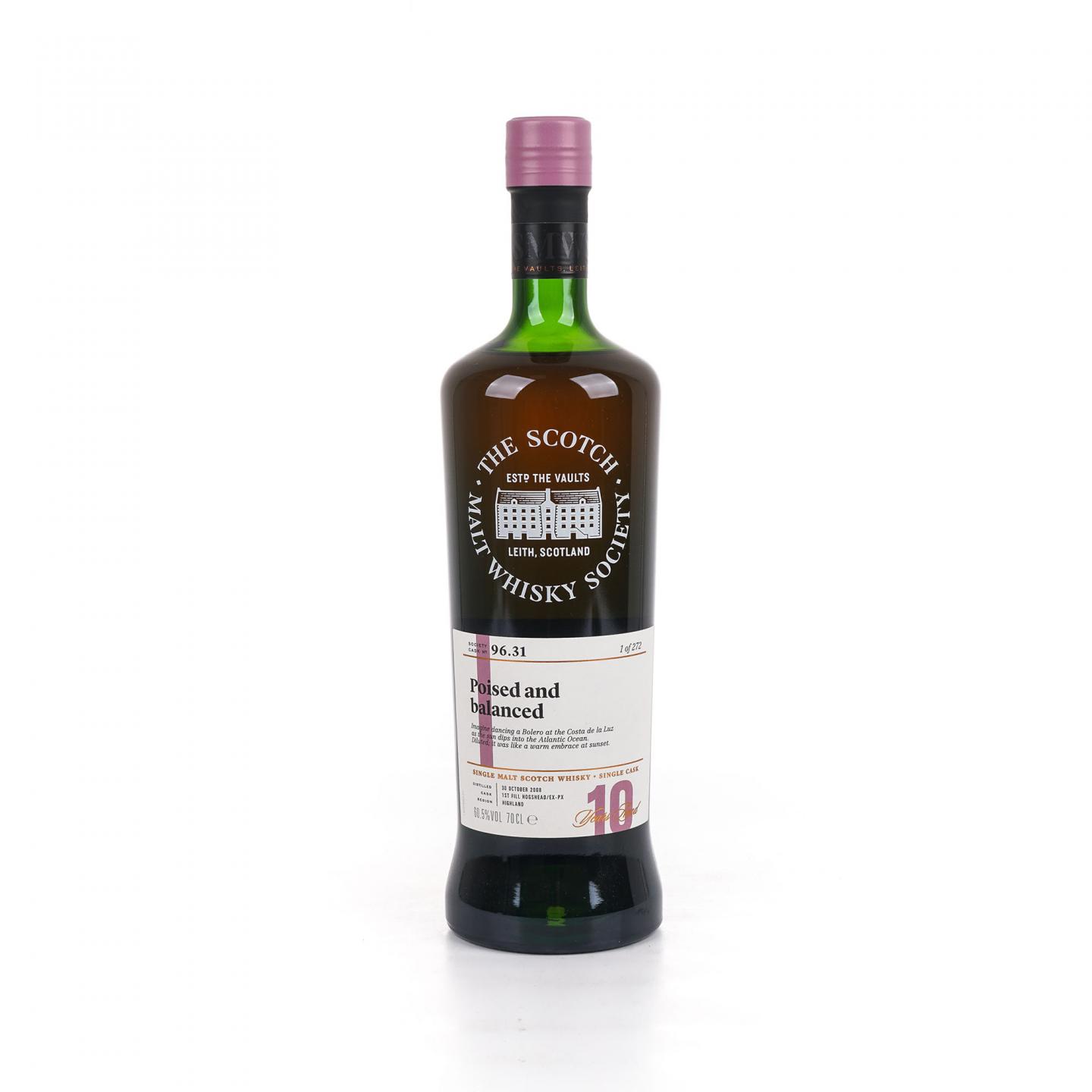 SMWS 96.31 格兰多纳 10年 2008 700ml