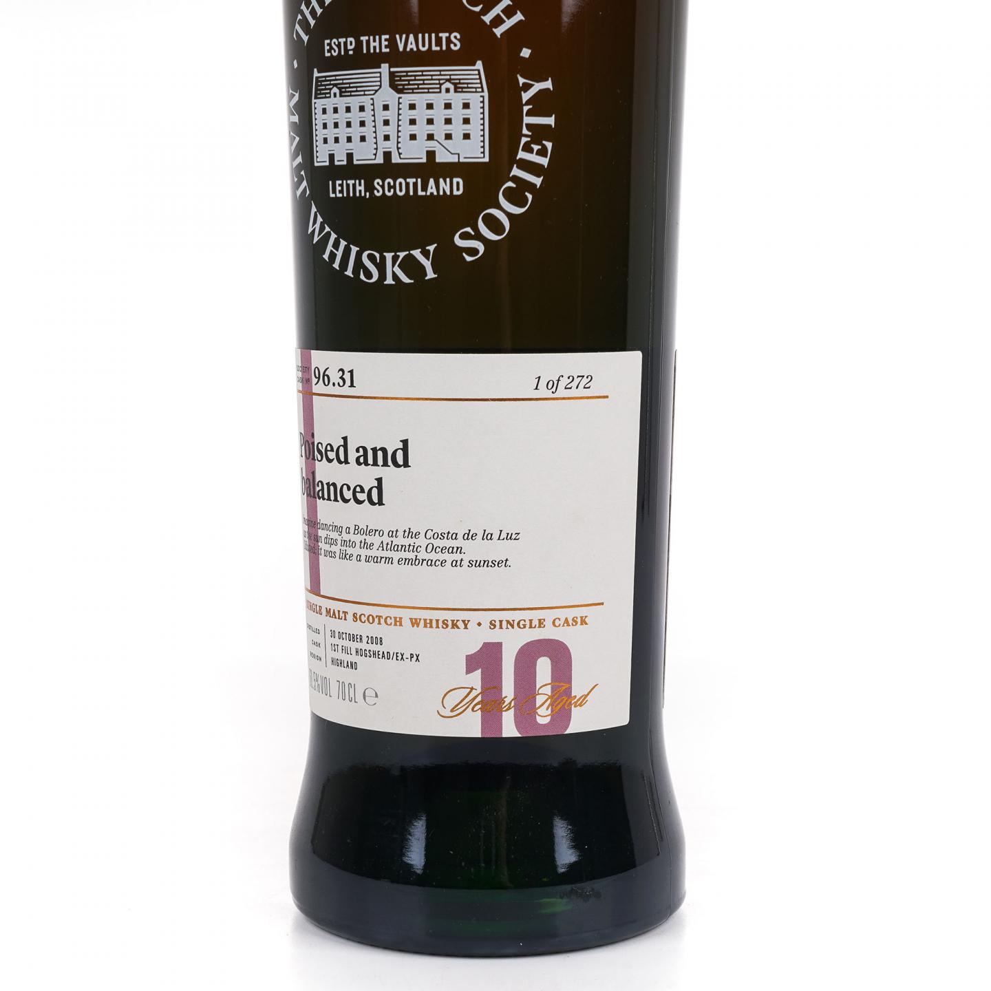 SMWS 96.31 格兰多纳 10年 2008 700ml