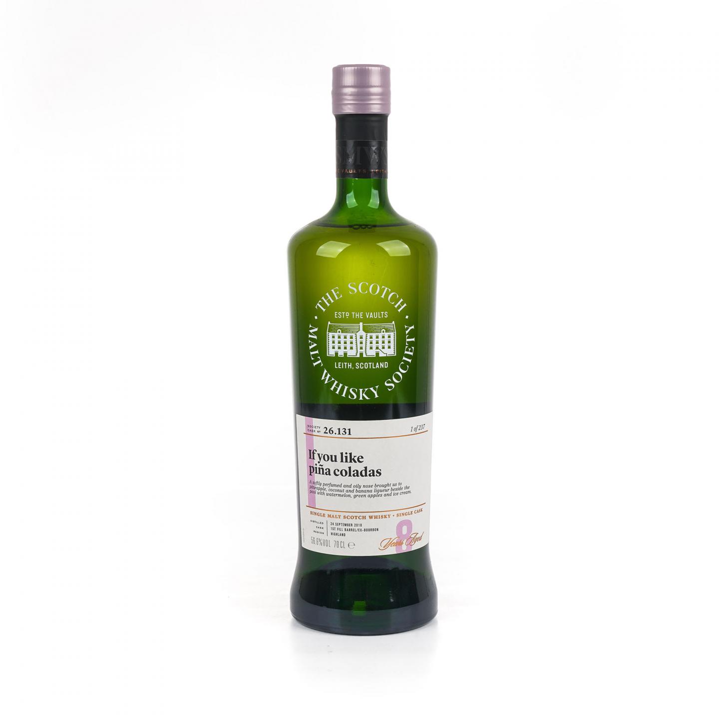 SMWS 26.131 克里尼利基 8年 2010 700ml