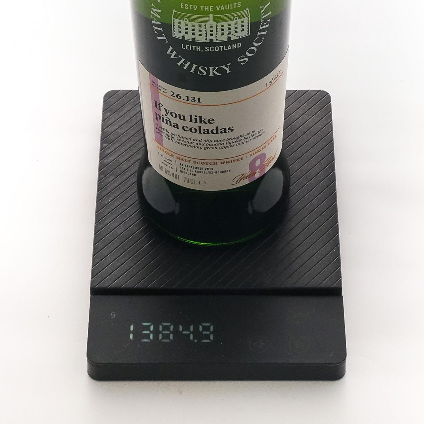 SMWS 26.131 克里尼利基 8年 2010 700ml