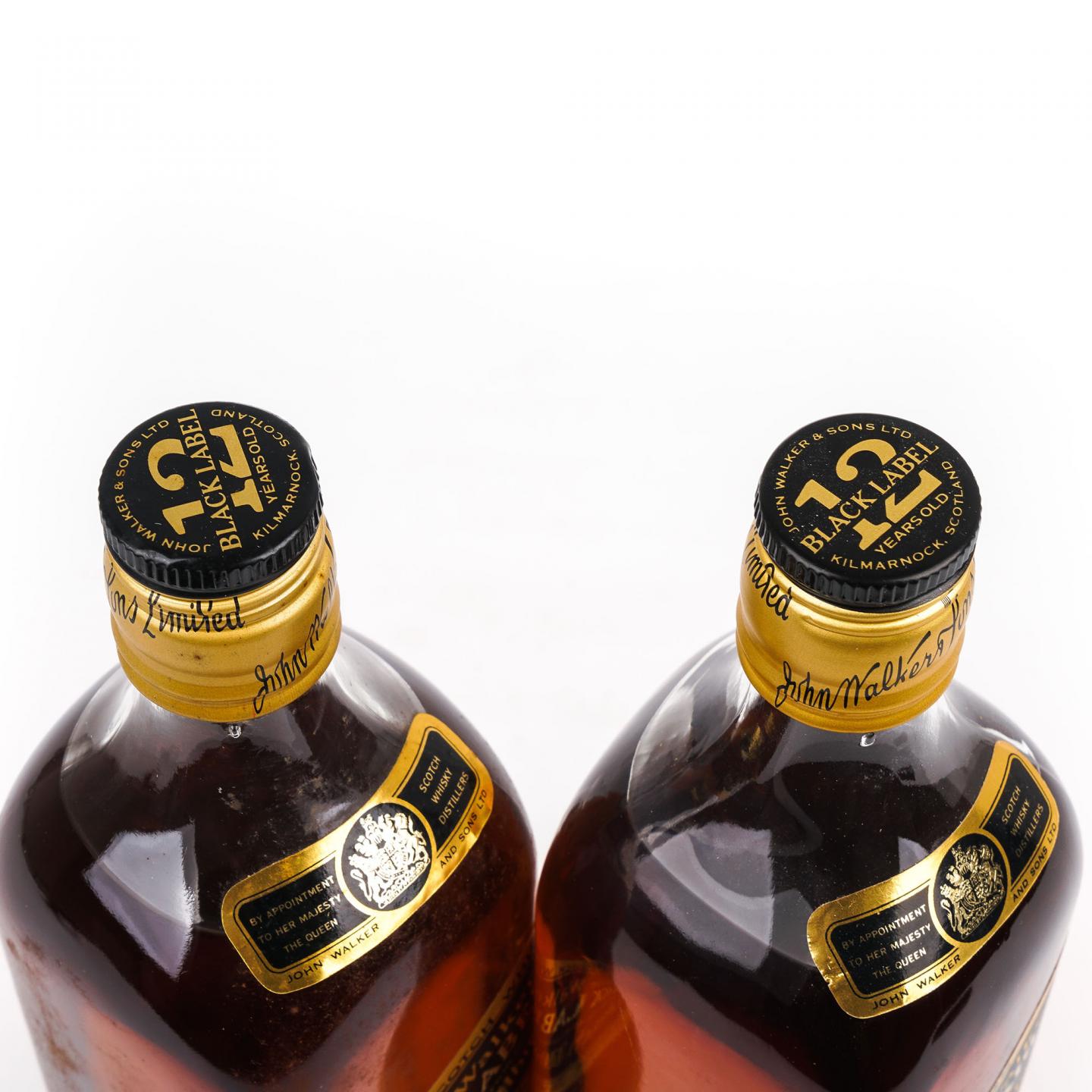 Johnnie Walker 尊尼获加 12年 黑标 旧版 2瓶组*750ml