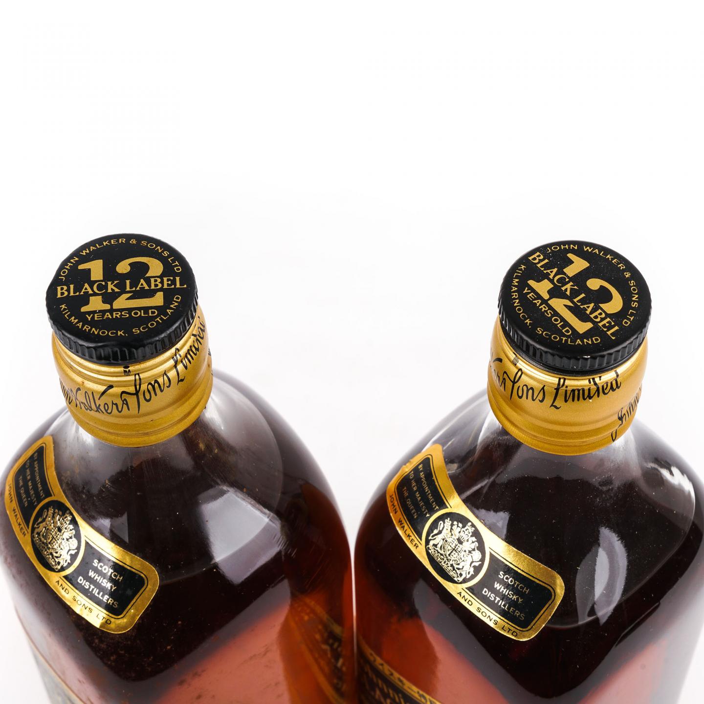 Johnnie Walker 尊尼获加 12年 黑标 旧版 2瓶组*750ml
