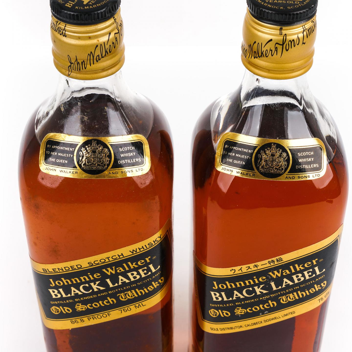 Johnnie Walker 尊尼获加 12年 黑标 旧版 2瓶组*750ml