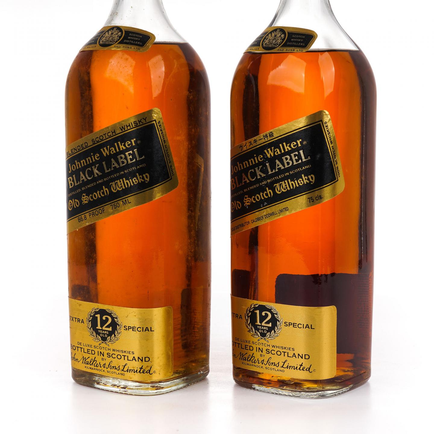 Johnnie Walker 尊尼获加 12年 黑标 旧版 2瓶组*750ml