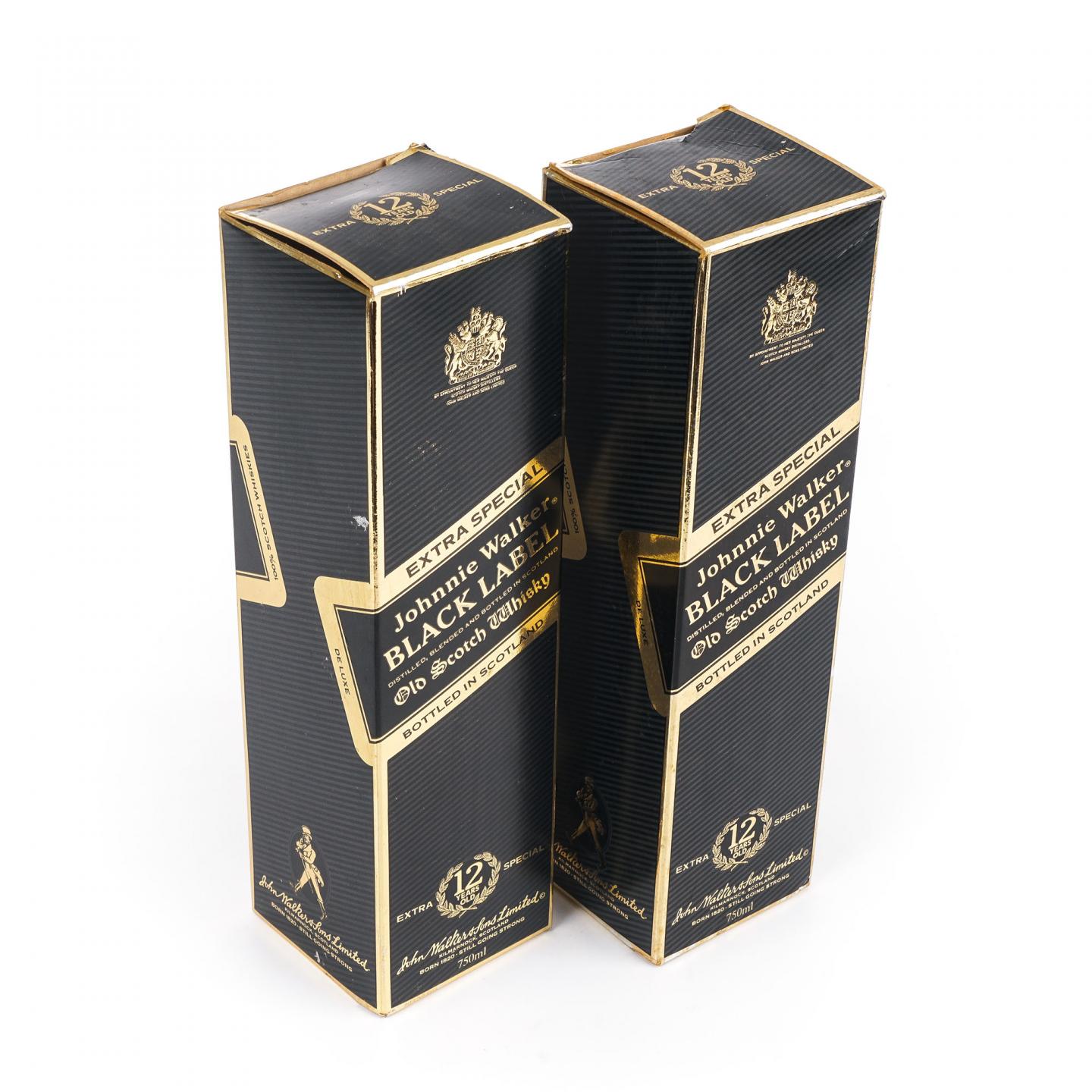 Johnnie Walker 尊尼获加 12年 黑标 旧版 2瓶组*750ml