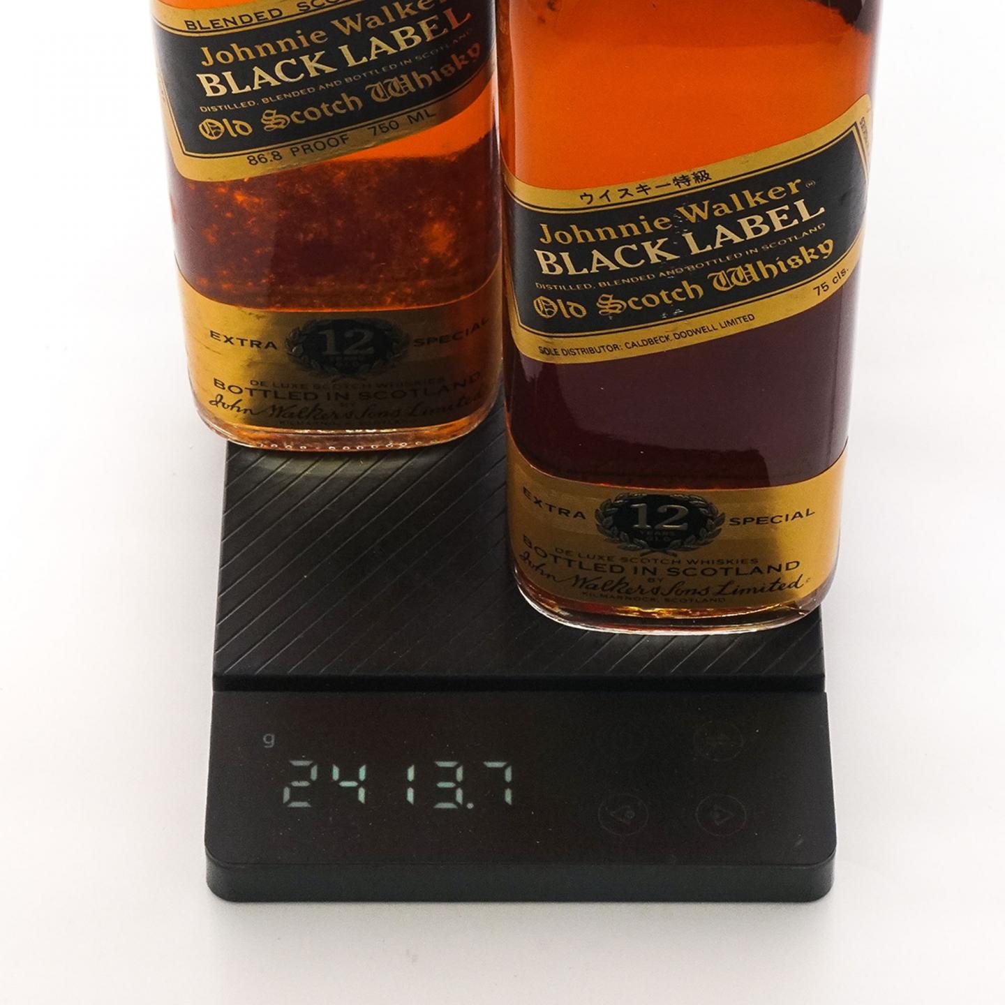 Johnnie Walker 尊尼获加 12年 黑标 旧版 2瓶组*750ml