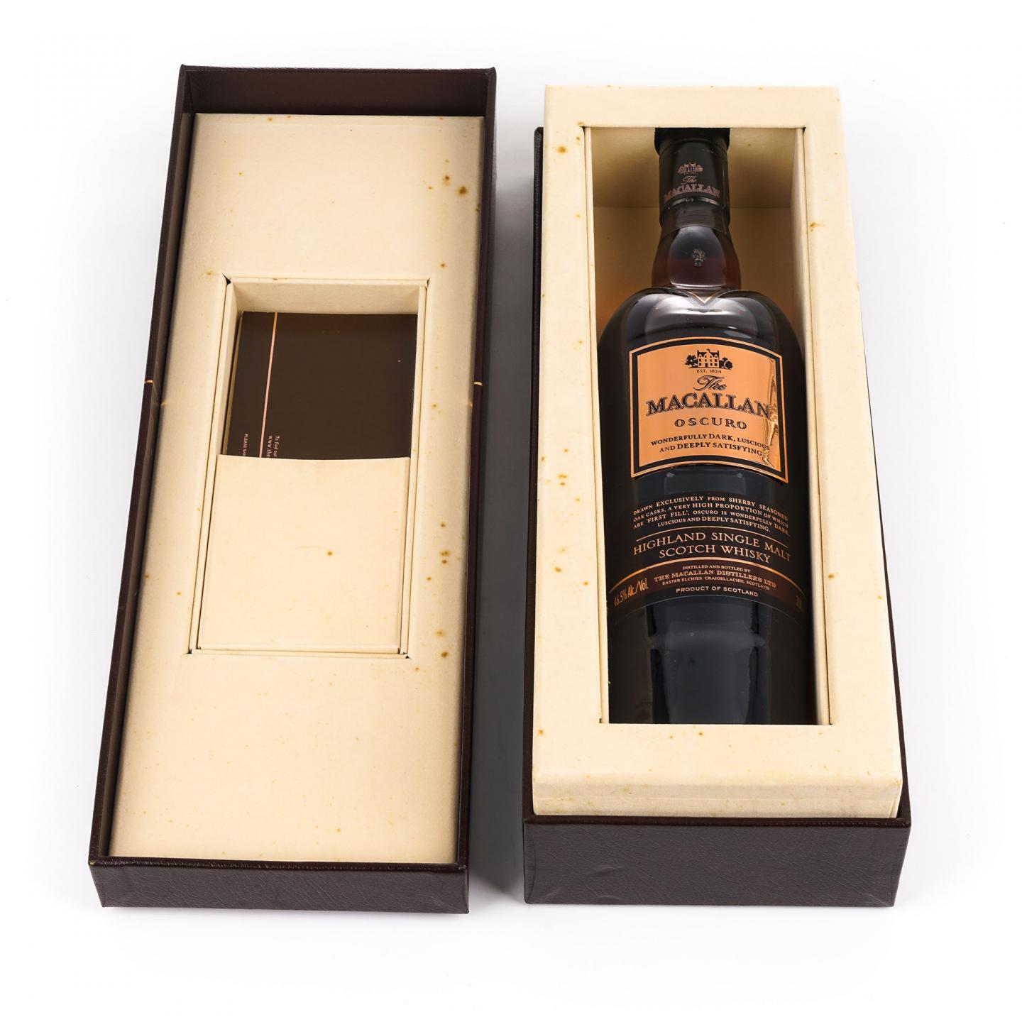 Macallan 麦卡伦 Oscuro 首版 1824系列