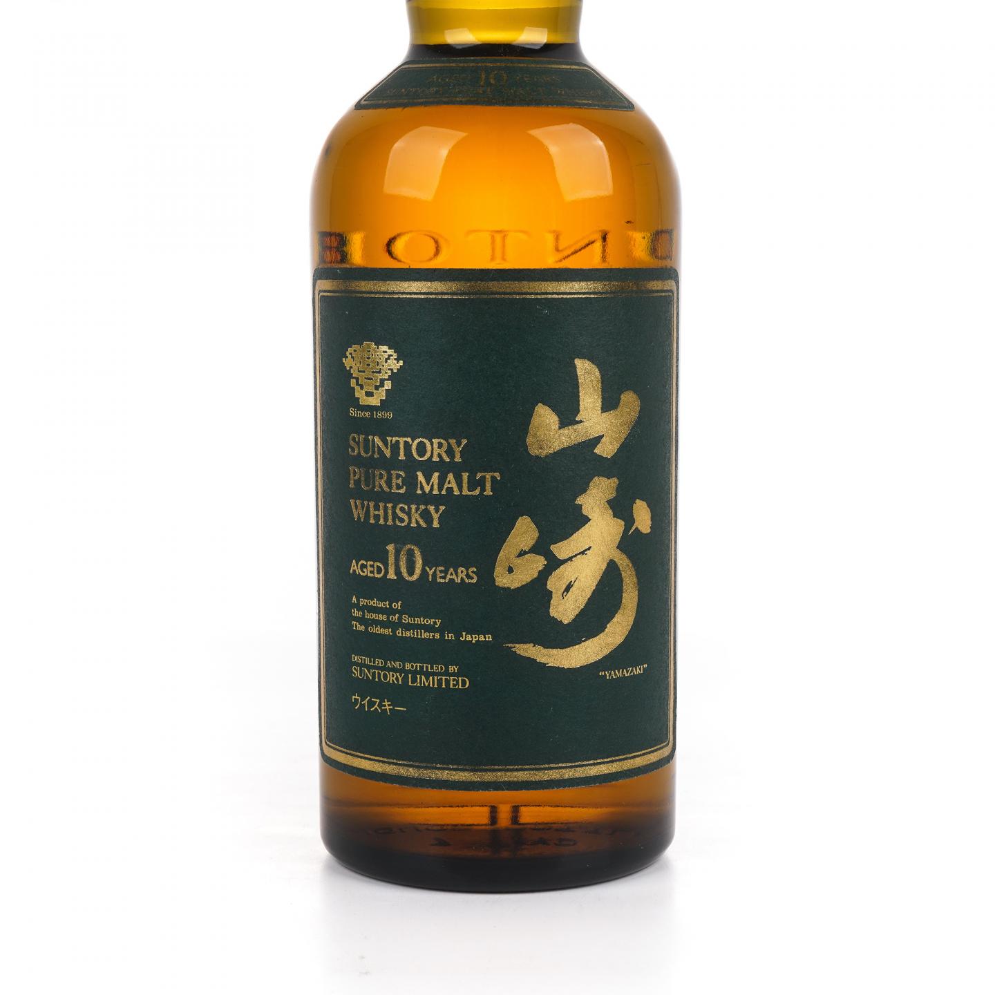 山崎 10年 金花标 绿标 Pure Malt 750ML