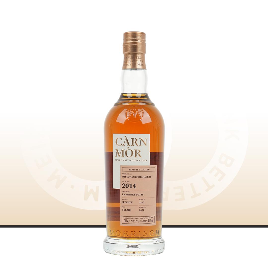 【限量1200瓶】Miltonduff 米顿道夫9年2014单桶单一麦芽威士忌