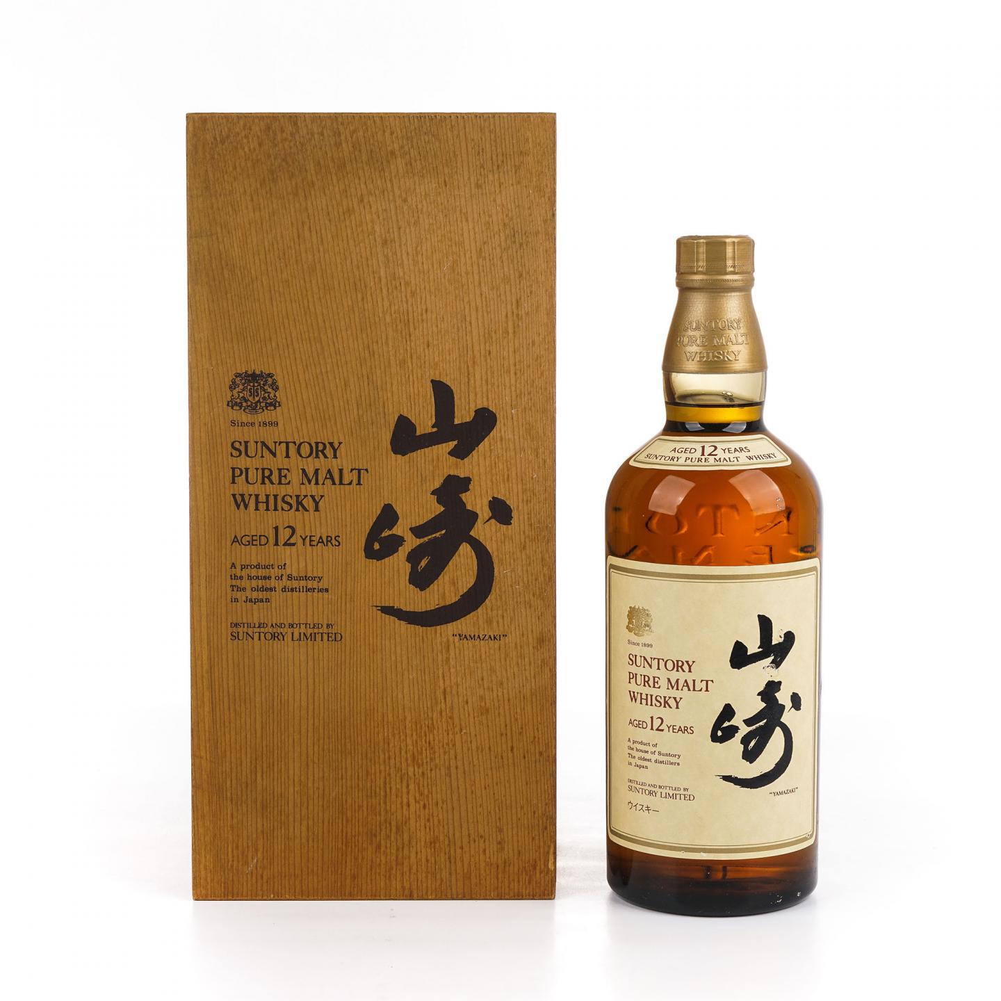山崎 12年 金狮标 Pure Malt 750ml