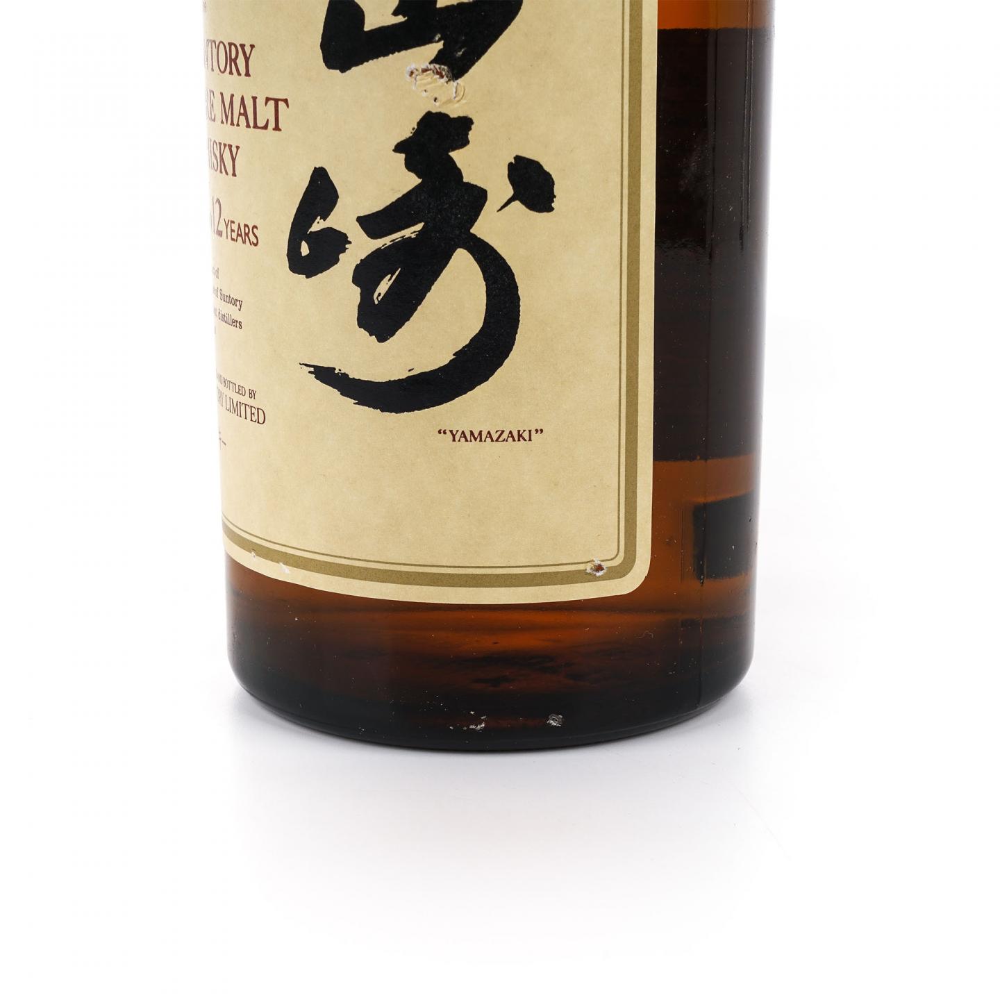山崎 12年 金狮标 Pure Malt 750ml