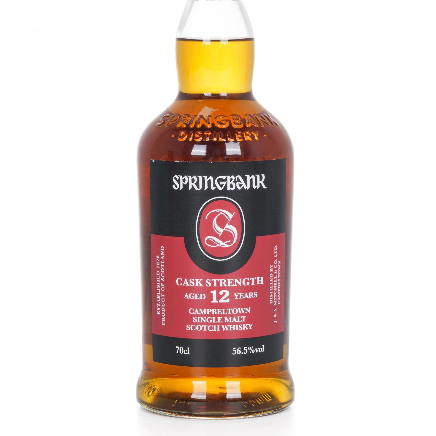 Springbank 云顶 12年 桶强 56.5%Vol.