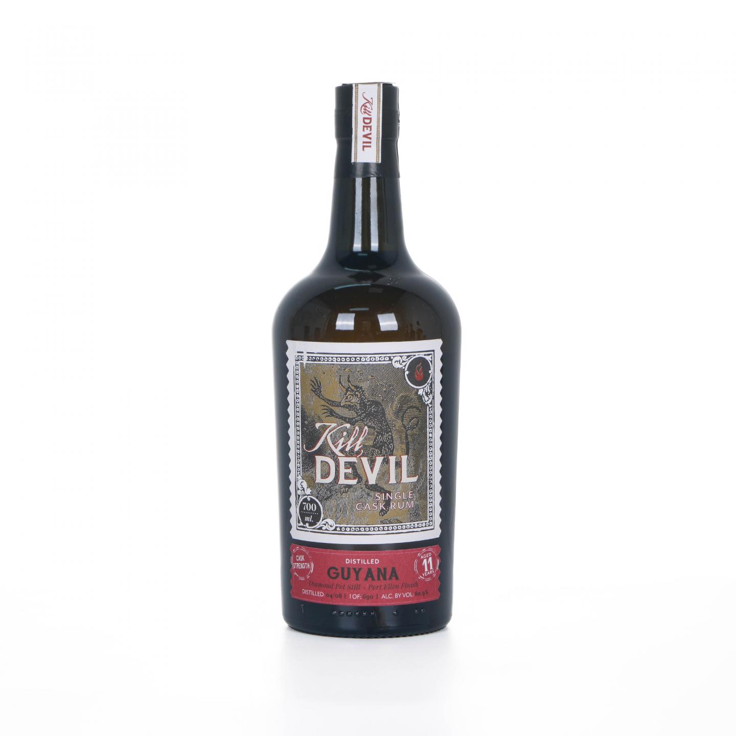 Guyana 钻石 11年 2008 Kill Devil 单桶朗姆酒 桶强