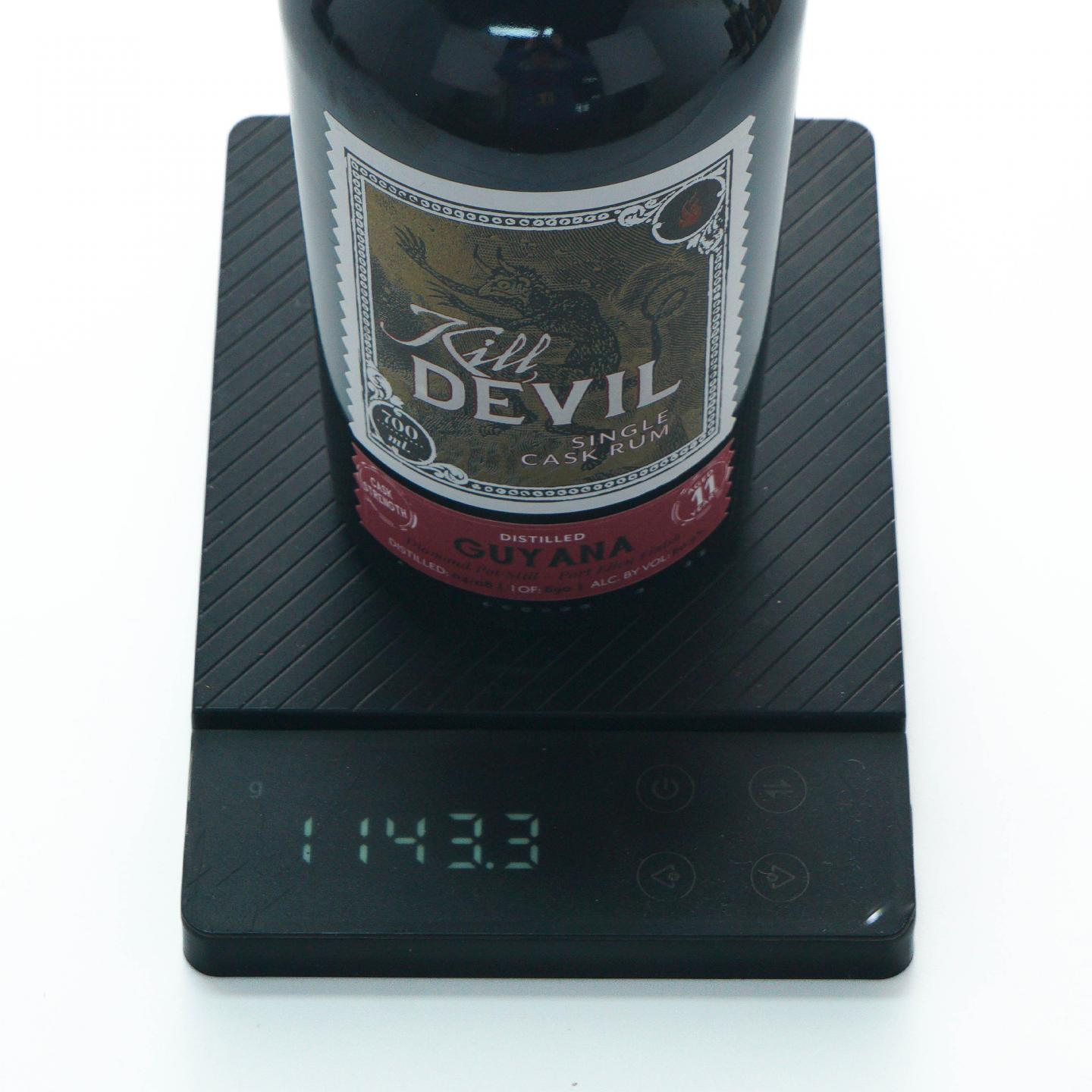 Guyana 钻石 11年 2008 Kill Devil 单一原桶朗姆酒